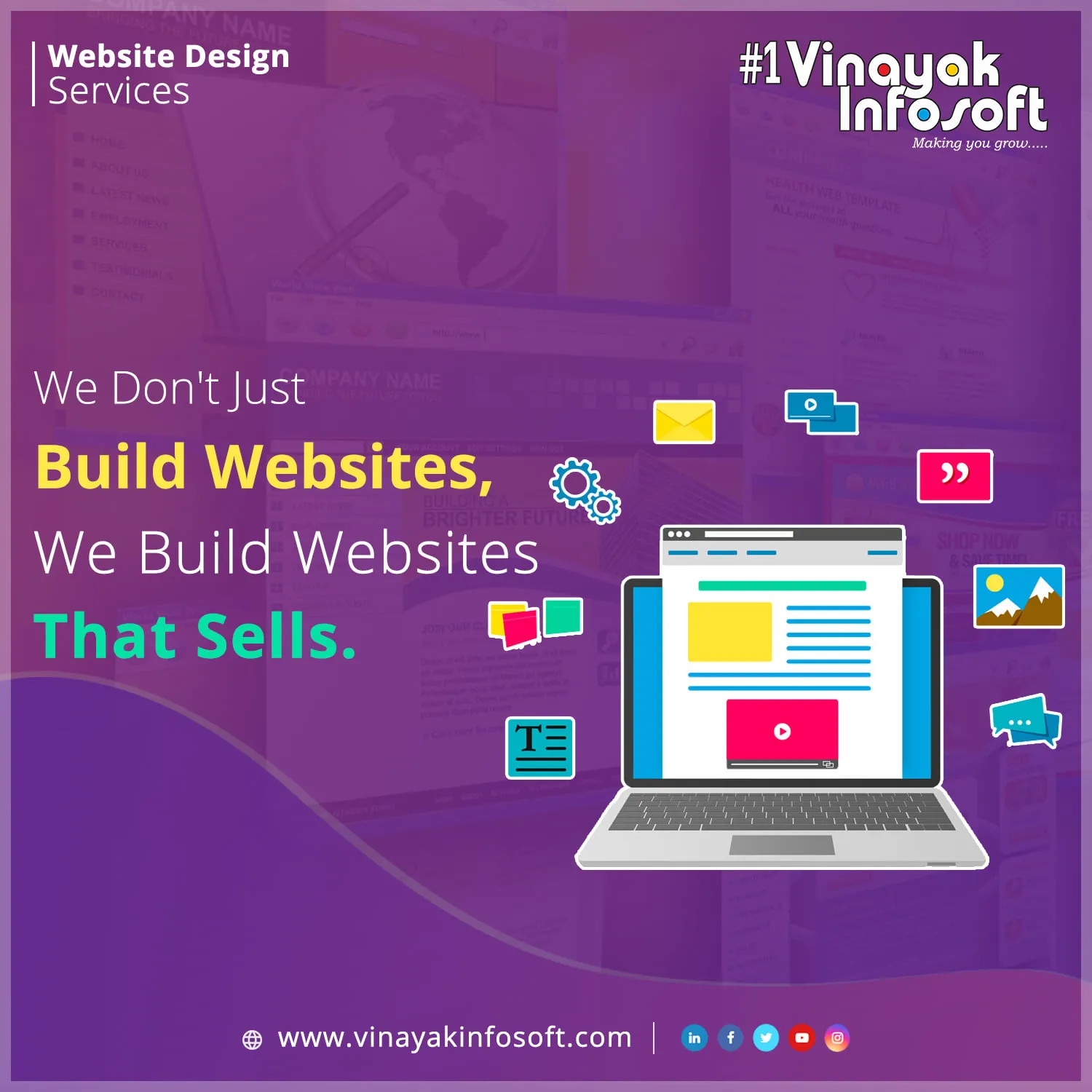 Web Site Design and Web Development in Ahmedabad, Gujarat